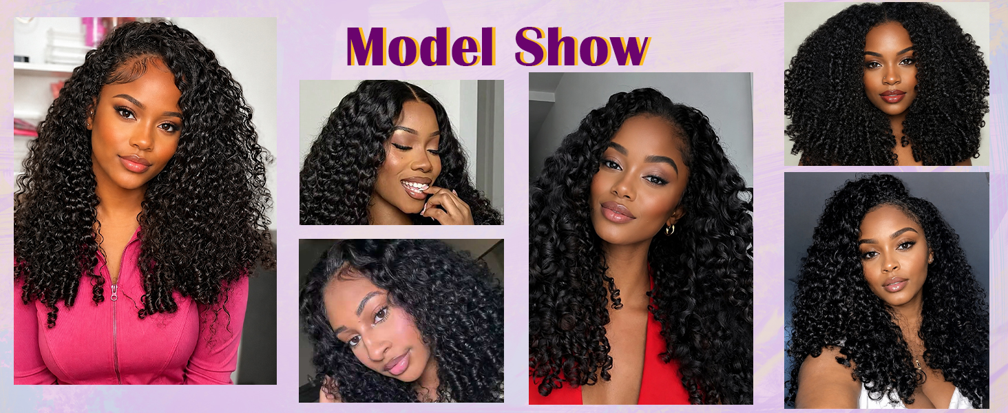 Burmese Curly Crochet Human Hair 18 Inch 120g Human Crochet Hair for Black Women Miracle Knots Hair Pre-Separated 12 WigsHumanHair